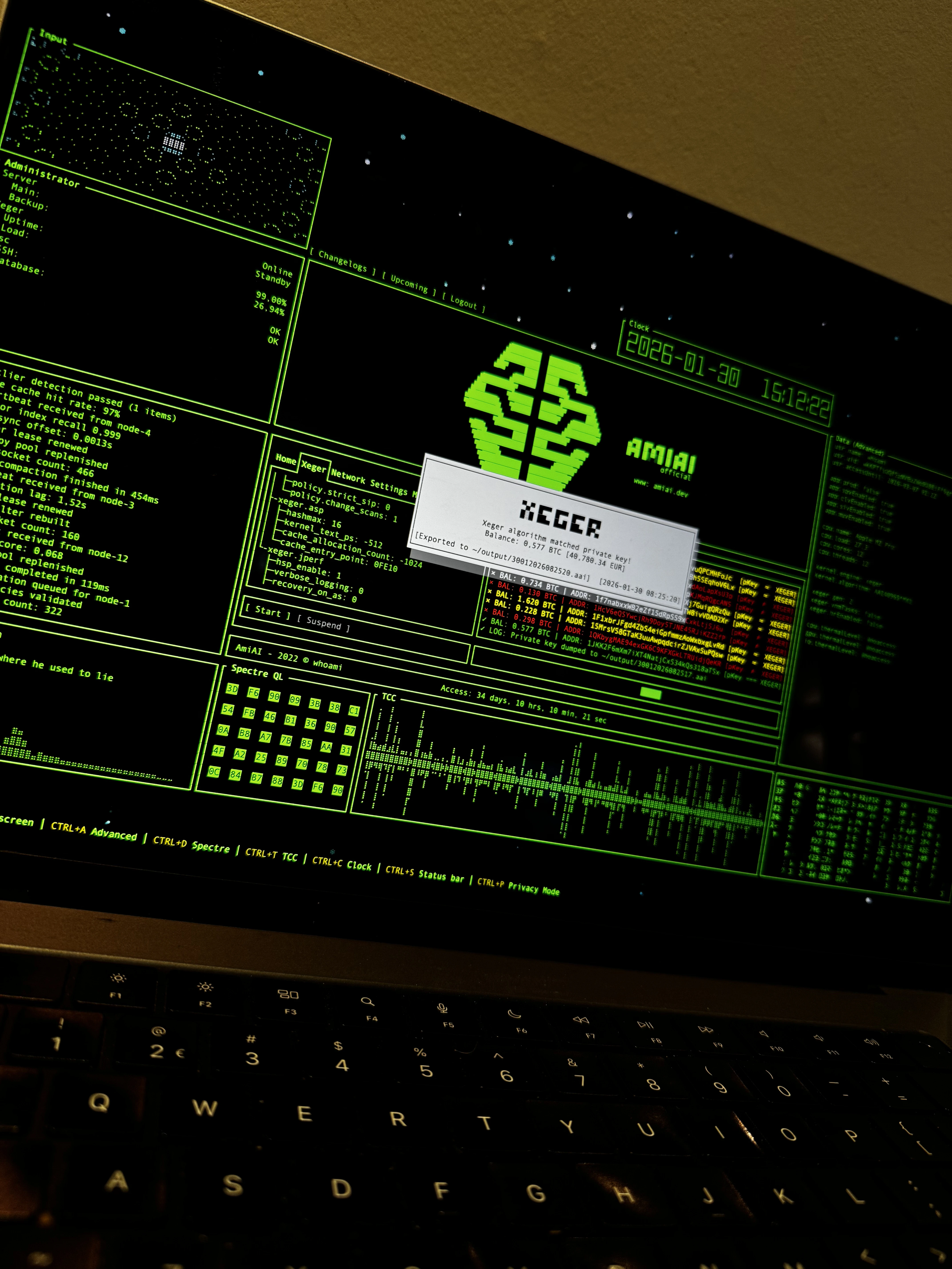 AmiAI Software Interface